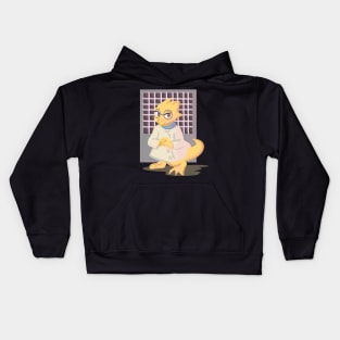 dr alphys Kids Hoodie